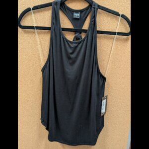 Bloch Black Racerback Knot Detail Active Tank Top
